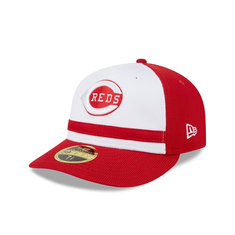 Cincinnati Reds 2025 Batting Practice Low Profile 59FIFTY Fitted - Size 7 1/8